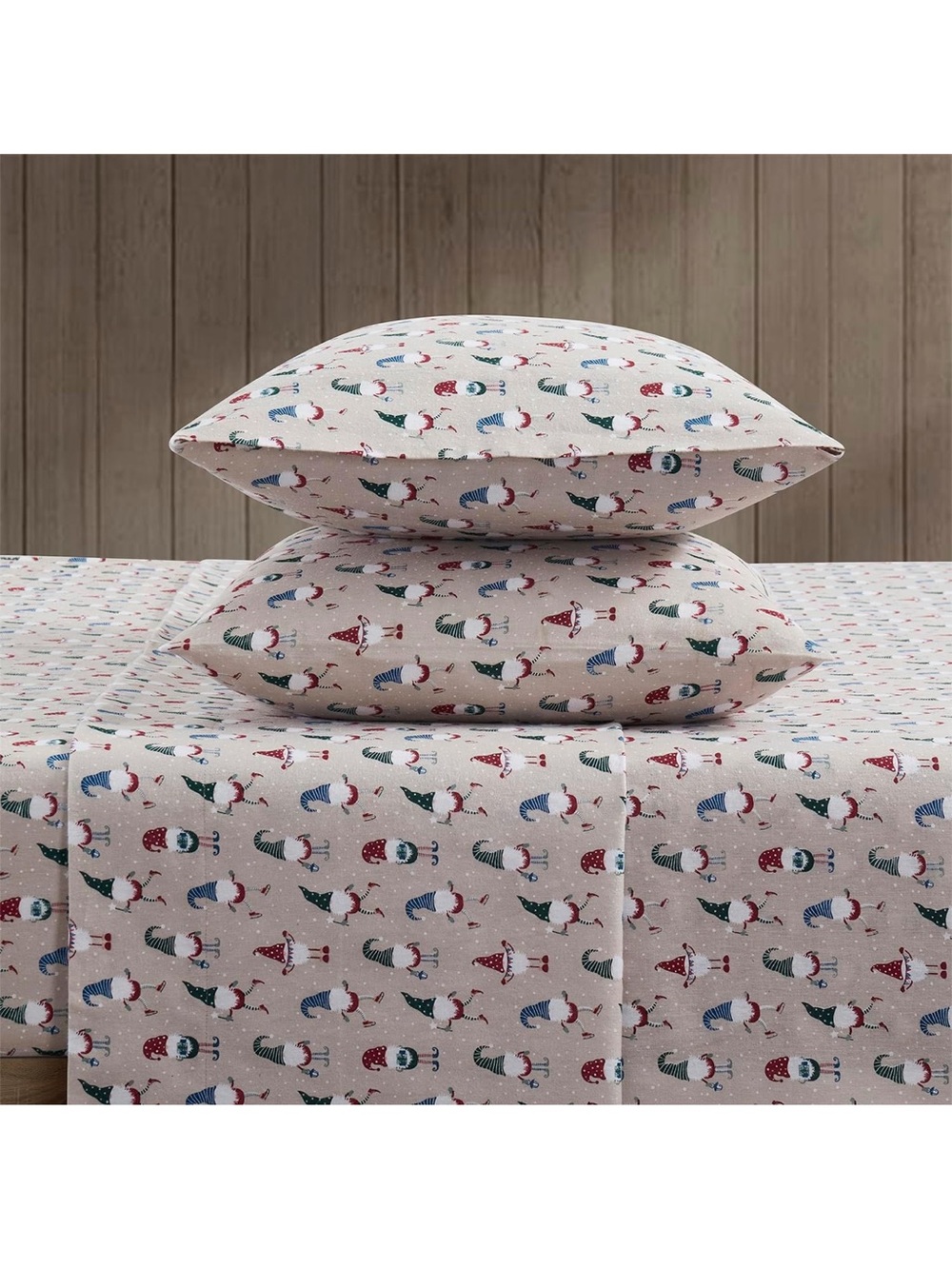 Bearpaw 4-Piece Full Size Bed Sheet Set - Fitted & Flat Sheets & Matching Pillow
